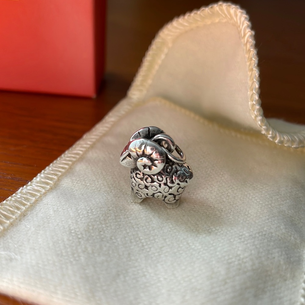 James Avery Sterling Silver Retired Ram Charm
